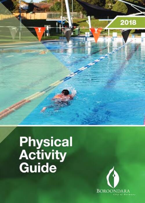 Physical Activity Guide 2018 / Boroondara