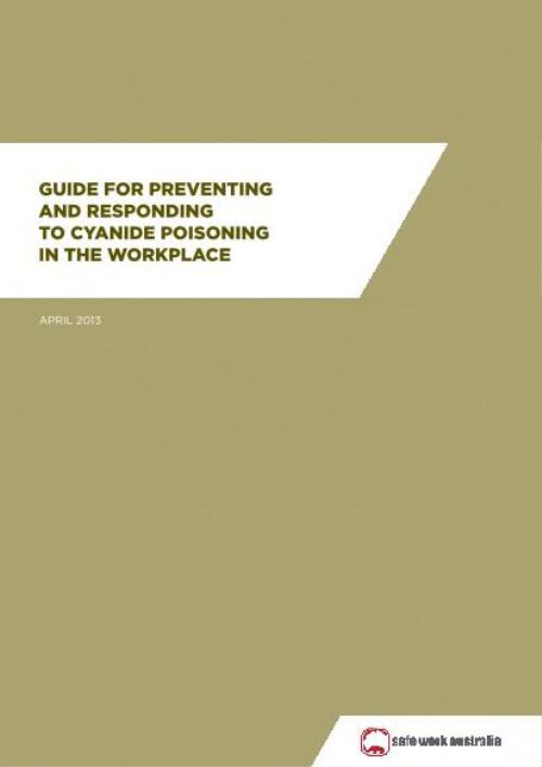 Guide for preventing and responding to cyanide poisoning in the workplace