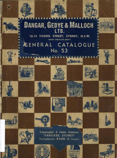 Dangar, Gedye & Co. Ltd. : general catalogue no. 53