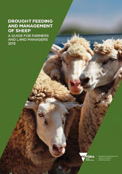 Drought feeding and management of sheep : a guide for farmers and land managers 2015