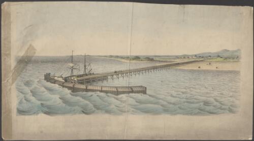 Proposed pier and breakwater at Glenelg, South Australia [picture]