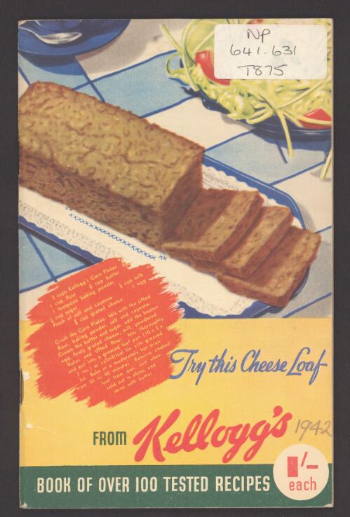 Try this cheese loaf from Kellogg's : book of over 100 tested recipes