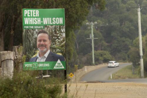 Australian federal election campaign and polling places in the seats of Huon, Franklin, and Lyons, Tasmania, 2022 / Greg Power
