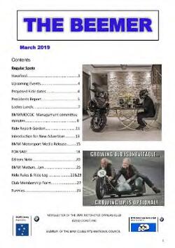 The Beemer : newsletter of the BMW Motorcycle Owners Club (Gold Coast) Inc.
