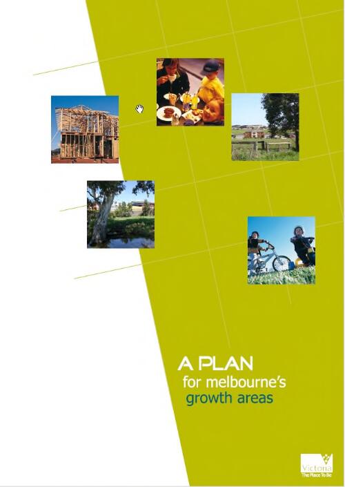 A plan for Melbourne's growth areas