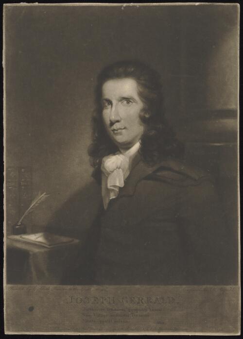Joseph Gerrald [picture] /painted by C. Smith; engraved by S.W. Reynolds