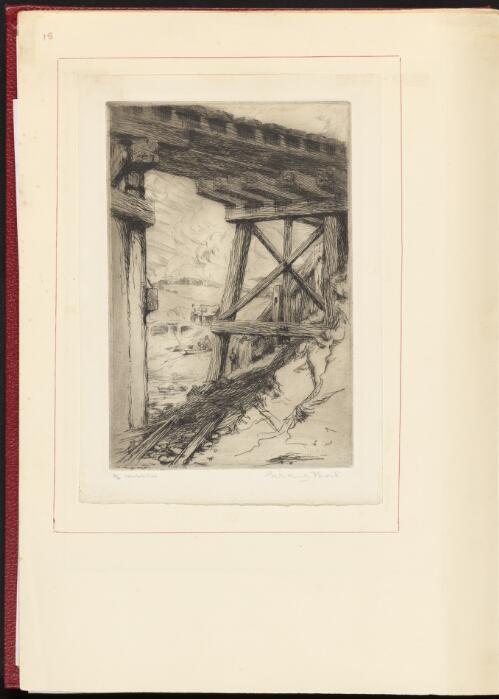 Coledale pier 1916 [picture] / Eirene Mort