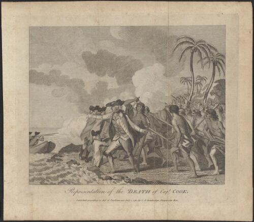 Representation of the death of Capt. Cook [picture]