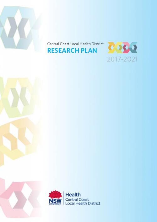 Central Coast Local Health District research plan 2017-2021