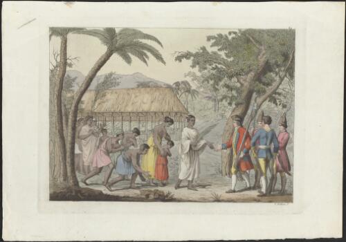 [Plates from Costume antico e moderno relating to the voyages of James Cook] [picture]