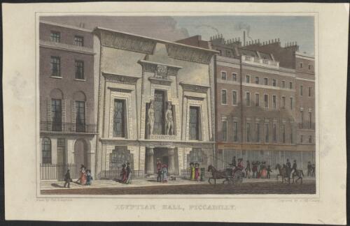 Egyptian Hall, Piccadilly [picture] / drawn by Thos. H. Shepherd; engraved by A. McClatchy