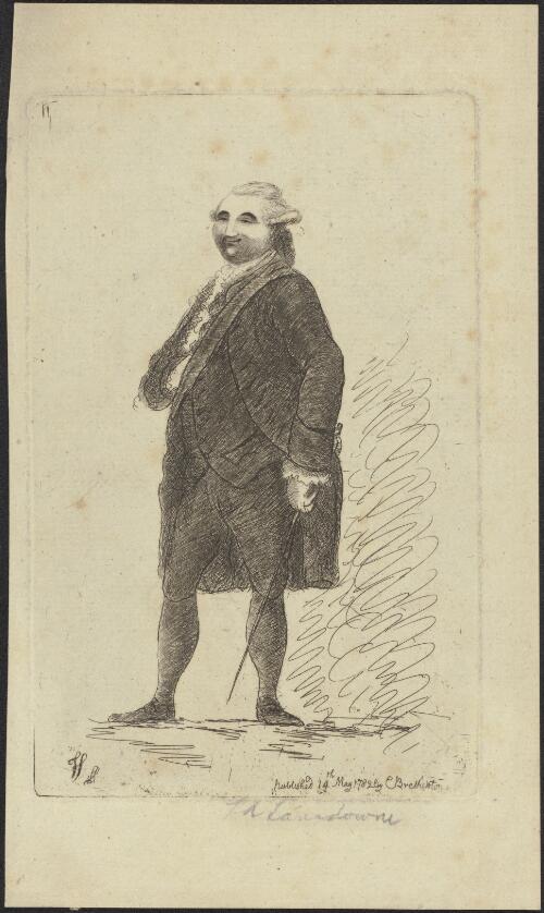 [Portrait of William Petty, Marquis of Lansdowne] [picture] / J.S. ff