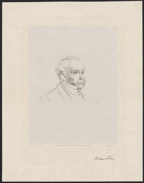 [Portrait of Lord Palmerston] [picture] / sketched from life by G.H. Thomas; lithograph by J.A. Vinter