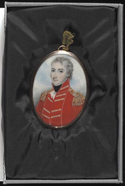 Portrait miniature of Lieutenant-Colonel Thomas Brisbane / attributed to Nathaniel Plimer