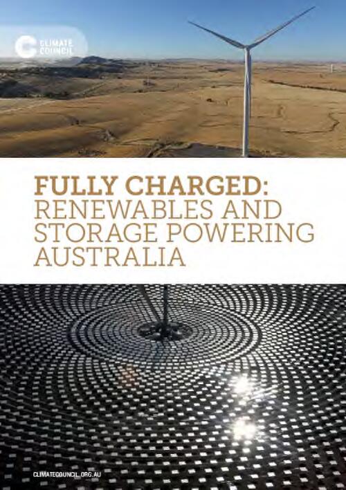 Fully charged : renewables and storage powering Australia / Andrew Stock [and three others]