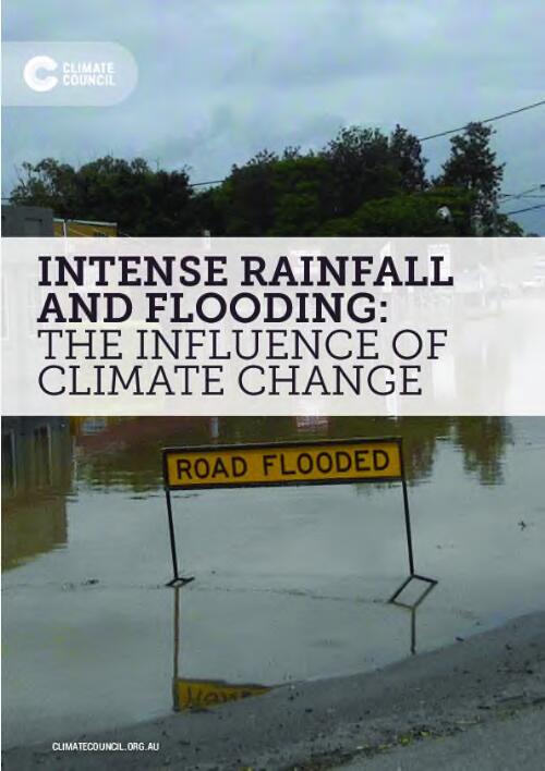 Intense rainfall and flooding : influence of climate change