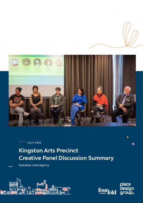 Kingston arts precinct creative panel discussion summary