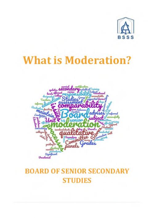 What is moderation?