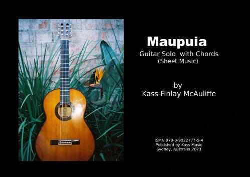 Maupuia : guitar solo (sheet music) / by Kass Finlay McAuliffe