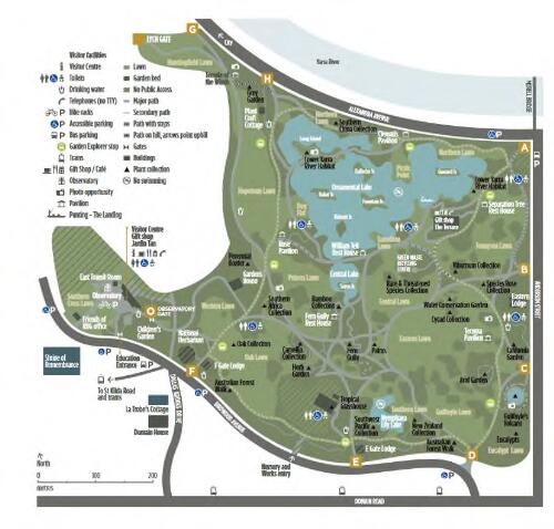 Interactive Map  Royal Botanic Gardens Victoria