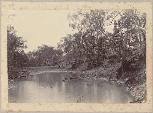River scene at Daly Waters, Northern Territory, approximately 1886, 6