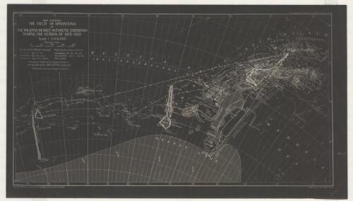 Map showing the field of operations of the Wilkins-Hearst Antarctic Expedition during the season of 1929-1930 / American Geographical Society of New York