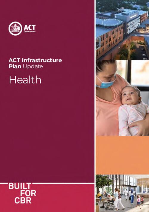 ACT Infrastructure Plan update : health
