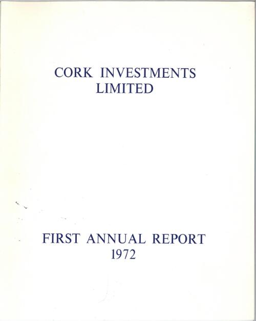 Annual report / Cork Investments Limited