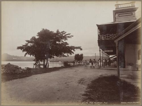The parade, Fiji, approximately 1890, 1 / Charles Kerry