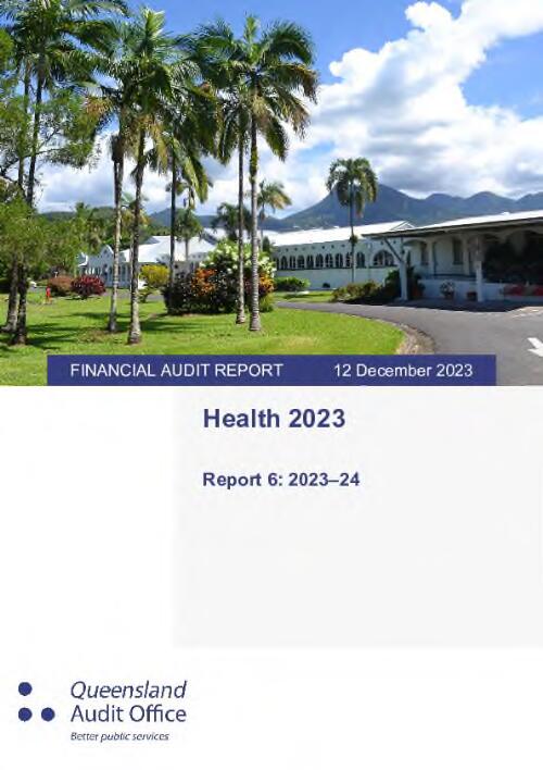 Health 2023 / Queensland Audit Office