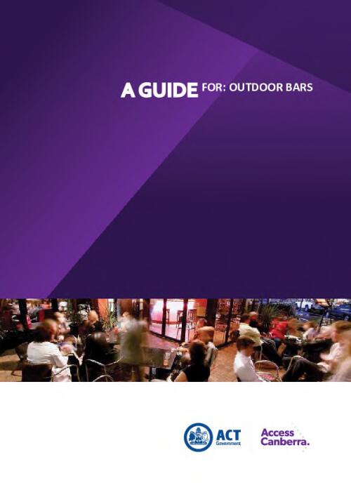A guide for : outdoor bars