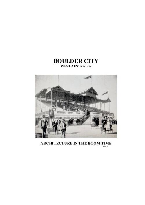 Boulder City-Architecture in the Boom Time-part 2