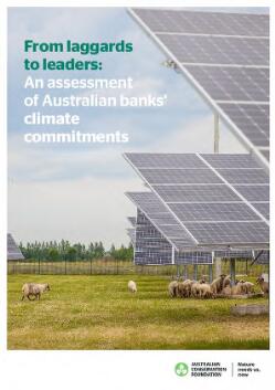 From laggards to leaders : an assessment of Australian banks’ climate ...