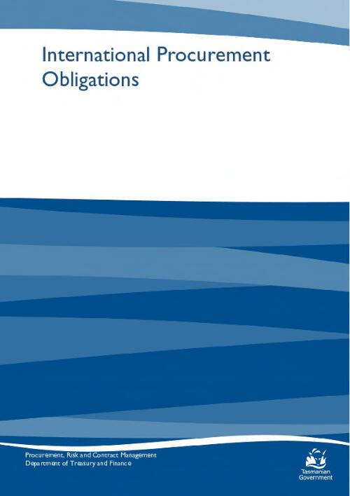 International Procurement Obligations - V11