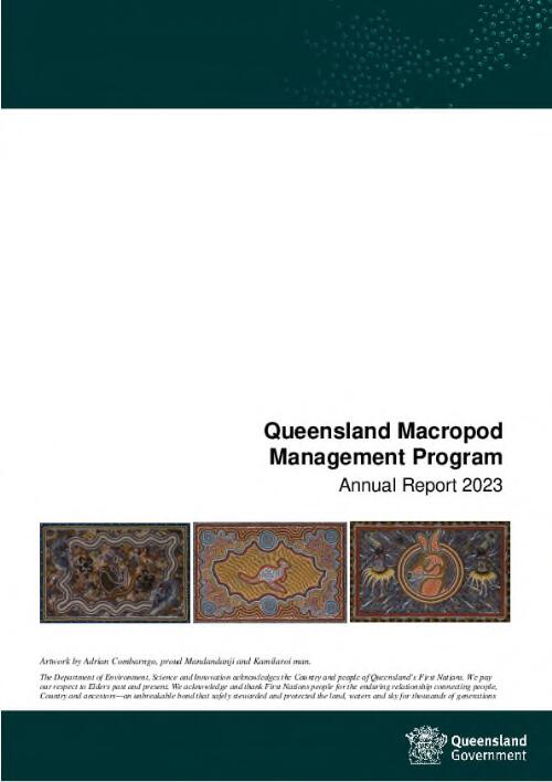 Queensland Commercial Macropod Management Program Annual Report / Prepared by: Environmental Services and Regulation, Department of Environment and Heritage Protection