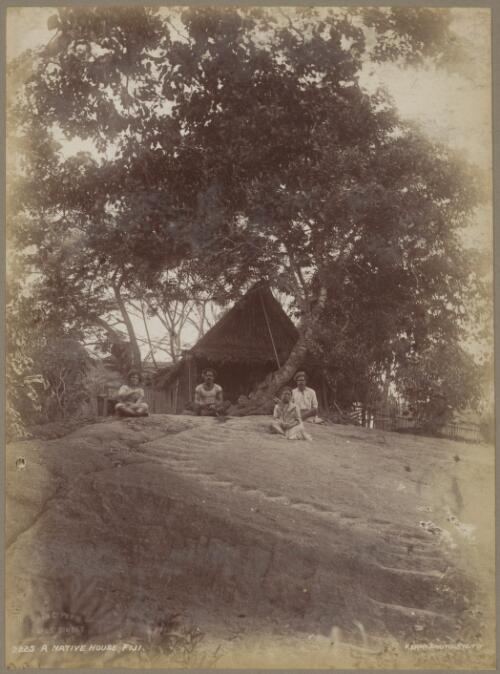 A native house, Fiji, approximately 1890 / Charles Kerry