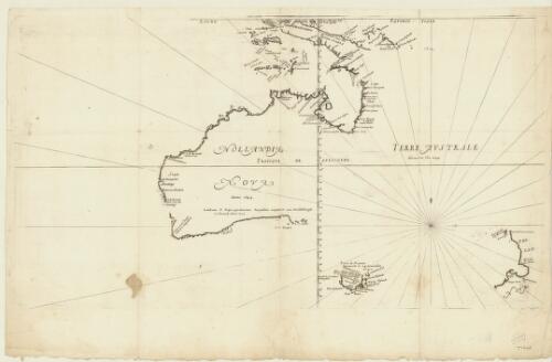 Hollandia Nova detecta 1644 ; Terre Australe decouuerte l'an 1644 [cartographic material] / [M. Thevenot]