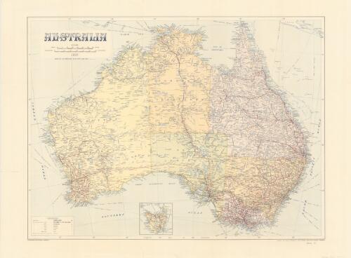 Australia 1937 [cartographic material] / compiled and drawn by Property & Survey Branch, Dept. of the Interior, Canberra