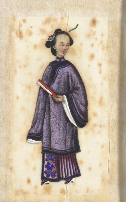 [Qing dai gong ting ren wu hua ji. Gui fu = Court figures in Qing dynasty China. Noblewoman]