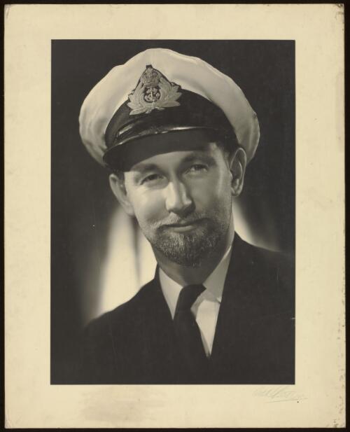 Portrait of a naval officer, with a beard / Athol Shmith