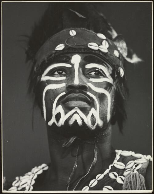 Male dancer from the African ballet, 1969 / Athol Shmith
