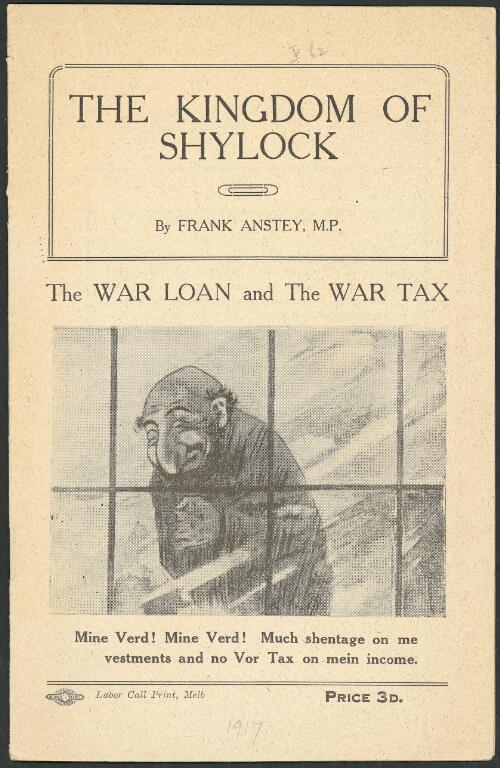 The kingdom of Shylock / by Frank Anstey
