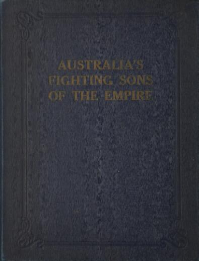 Australia s fighting sons of the empire portraits and