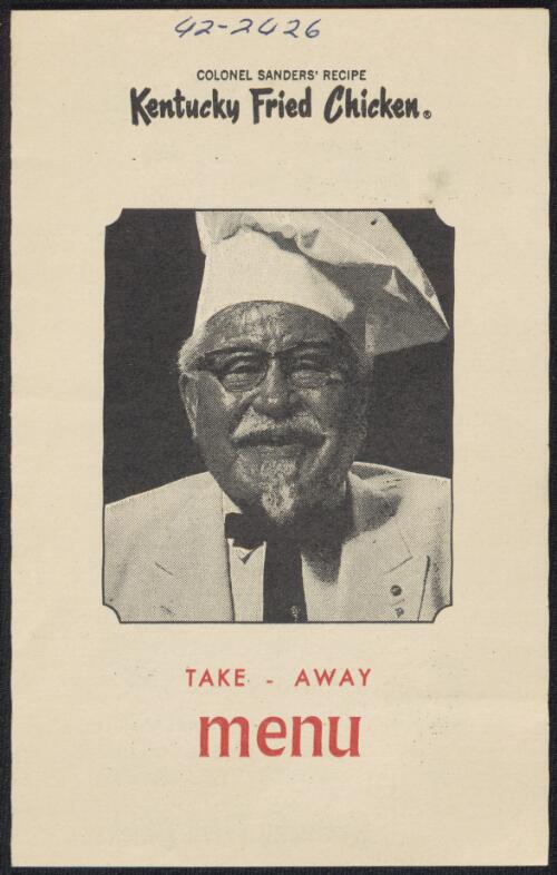 [Food industry - fast food trade : trade catalogues ephemera collected by the National Library of Australia]