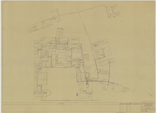 Canberra, Administrative Offices P.B.X. Acton, Section AG, Cable 6, detail sheet no. 7 [cartographic material] / Commonwealth of Australia. P.M.G.'s Department