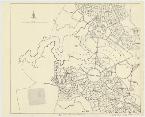 [Lake Burley Griffin, A.C.T.] [cartographic material] / [determination of name under National Memorials Ordinance 1928-1953]