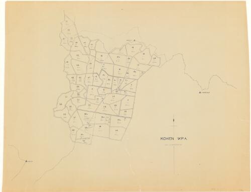 [A.C.T. forest map, 10 chains series]. Kowen W.P.A. [cartographic material]