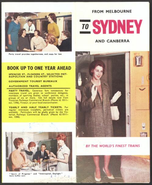 [Railways (General) : ephemera material collected by the National Library of Australia]