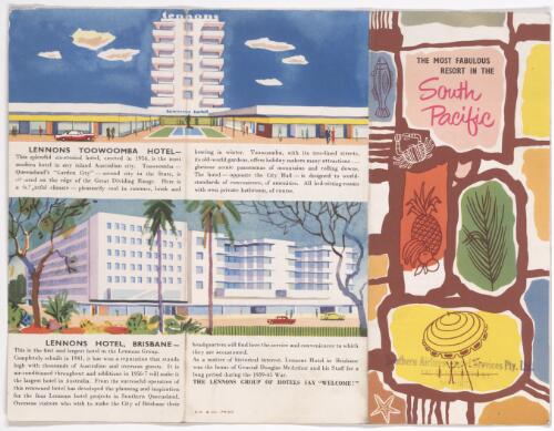 [Hospitality industry - Resorts : trade catalogues ephemera collected by the National Library of Australia]