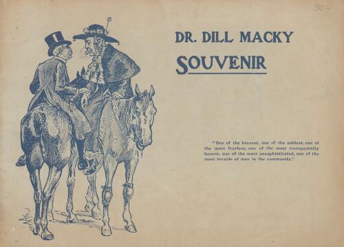 Dr. Dill Macky : Souvenir